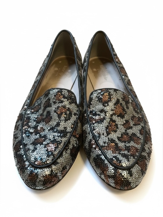 kate spade Shoes - Kate Spade New York "Caty" Animal Leopard Print Sequin Flats Loafers Mobwife